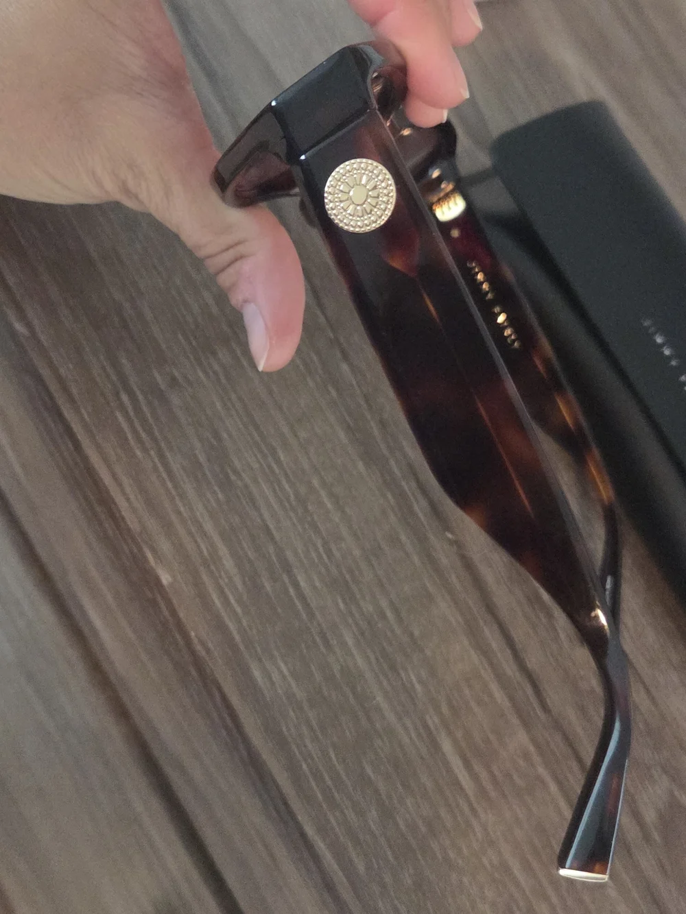 Jimmy Fairly tortiseshell Sunglasses